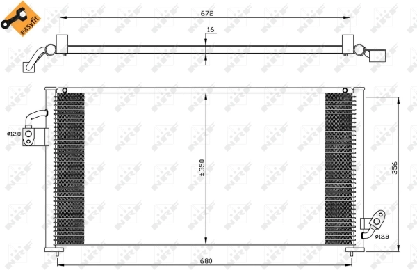 Condenser, air conditioning
