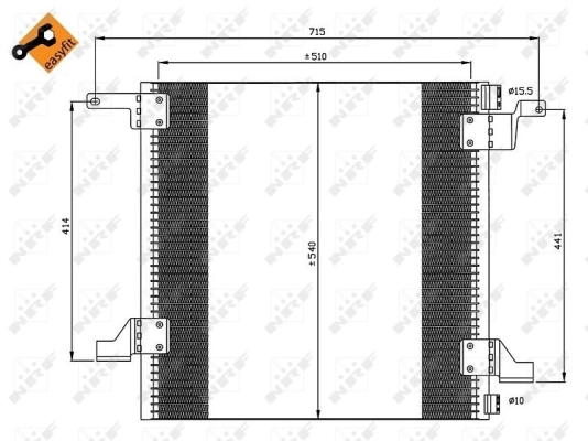 Condenser, air conditioning