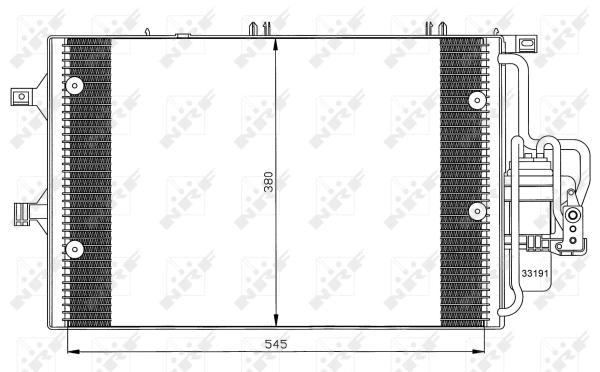 Condenser, air conditioning