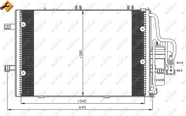 Condenser, air conditioning