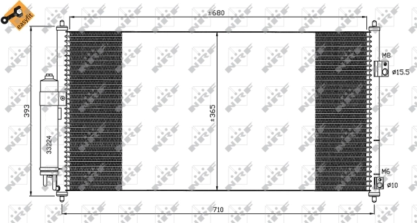 Condenser, air conditioning