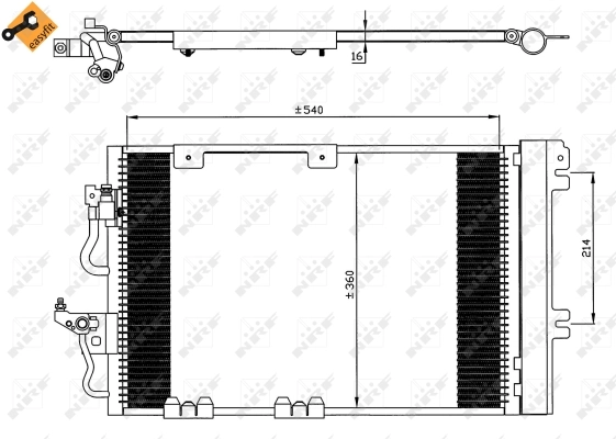 Condenser, air conditioning
