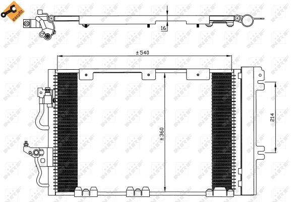Condenser, air conditioning