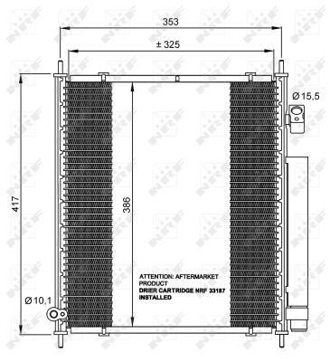 Condenser, air conditioning