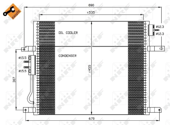Condenser, air conditioning