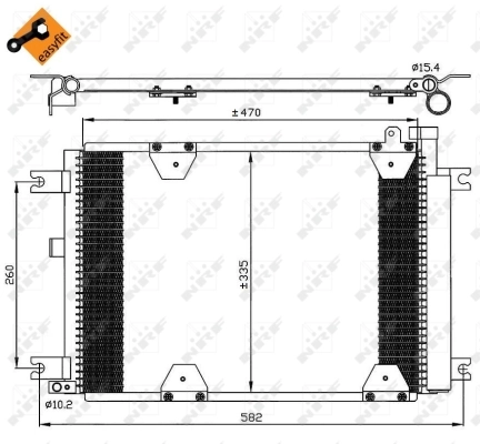 Condenser, air conditioning