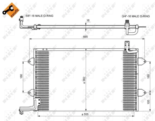 Condenser, air conditioning