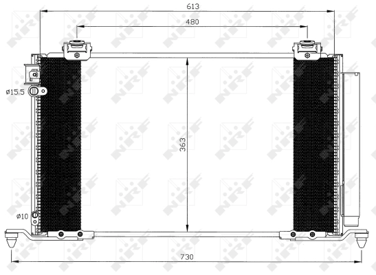 Condenser, air conditioning