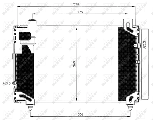 Condenser, air conditioning