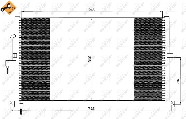 Condenser, air conditioning