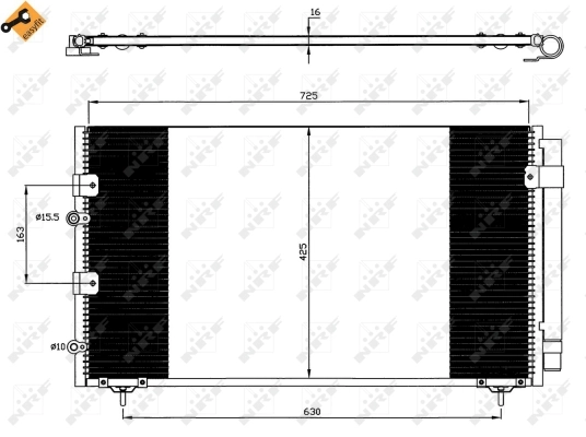 Condenser, air conditioning
