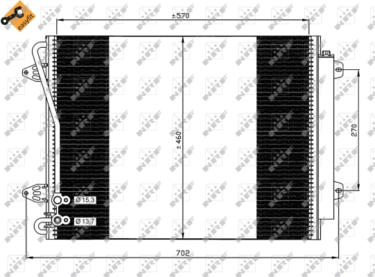 Condenser, air conditioning