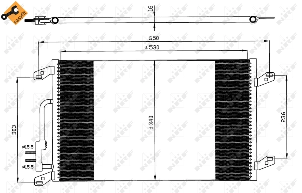 Condenser, air conditioning