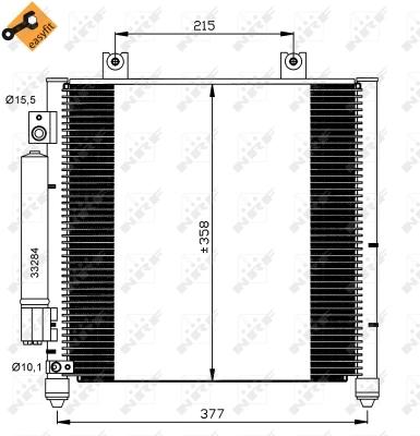 Condenser, air conditioning