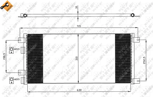Condenser, air conditioning