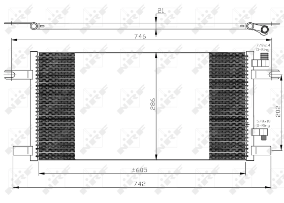 Condenser, air conditioning