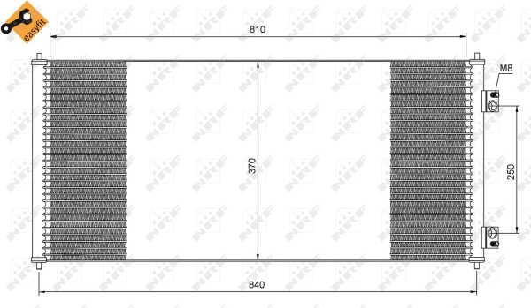 Condenser, air conditioning