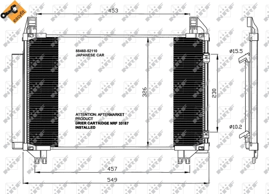 Condenser, air conditioning