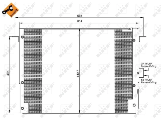 Condenser, air conditioning