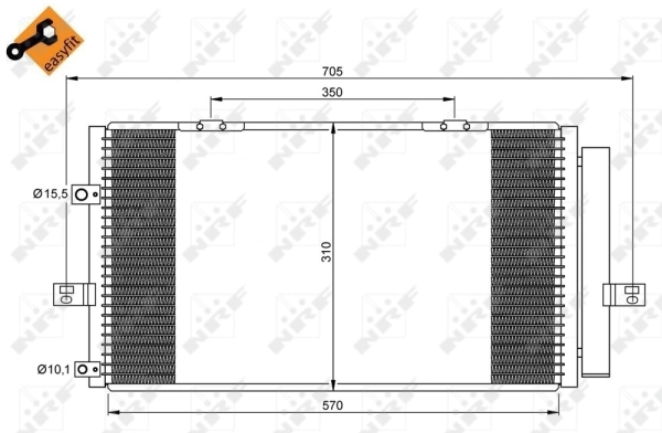Condenser, air conditioning