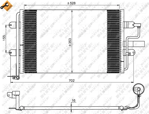 Condenser, air conditioning