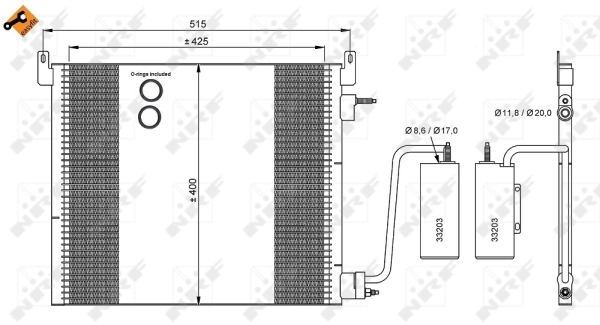 Condenser, air conditioning