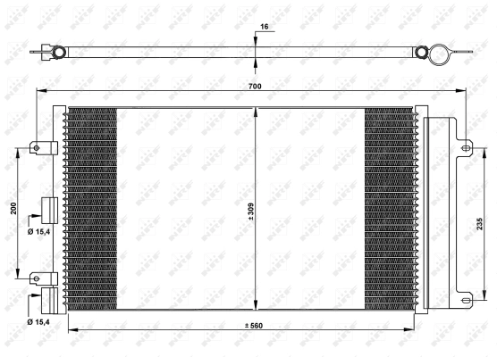 Condenser, air conditioning