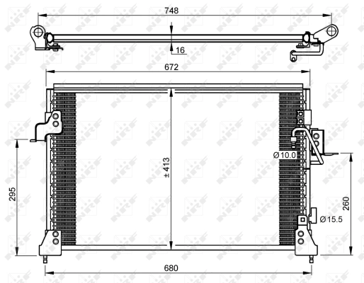 Condenser, air conditioning