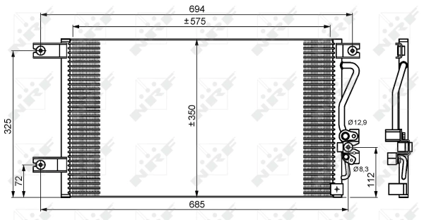 Condenser, air conditioning
