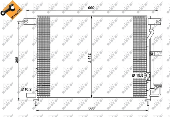 Condenser, air conditioning