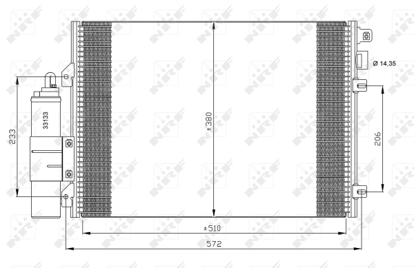 Condenser, air conditioning
