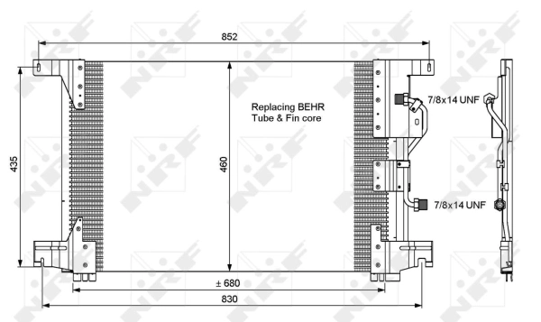 Condenser, air conditioning