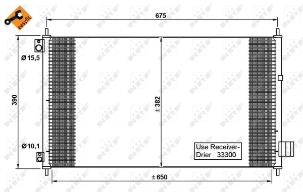Condenser, air conditioning