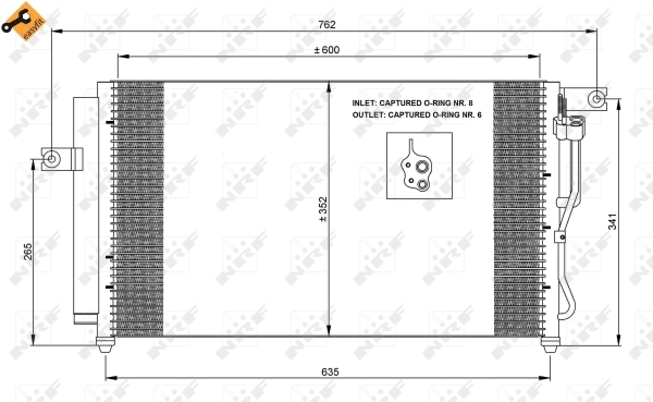 Condenser, air conditioning