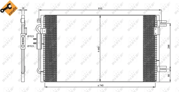 Condenser, air conditioning