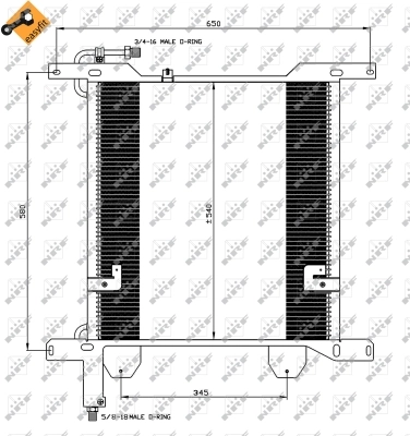Condenser, air conditioning