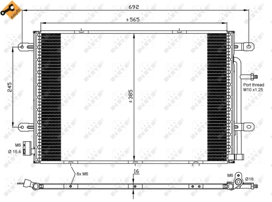 Condenser, air conditioning