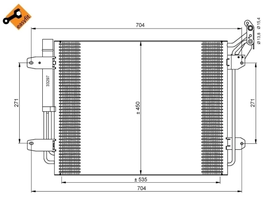 Condenser, air conditioning