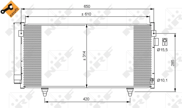 Condenser, air conditioning