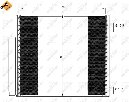 Condenser, air conditioning
