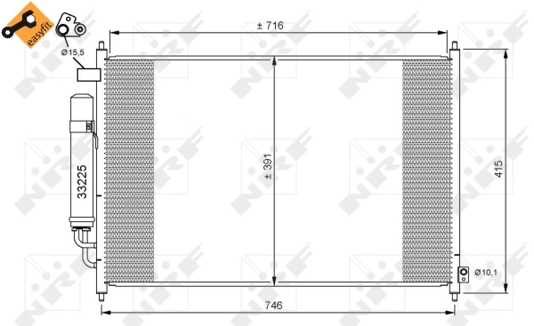 Condenser, air conditioning