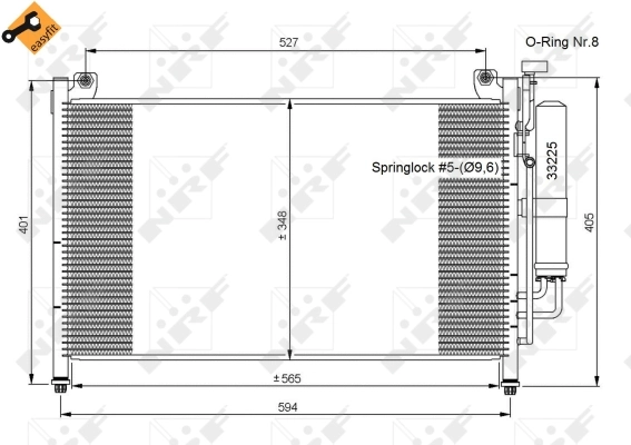 Condenser, air conditioning