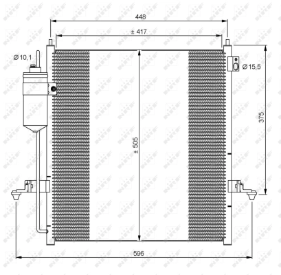 Condenser, air conditioning