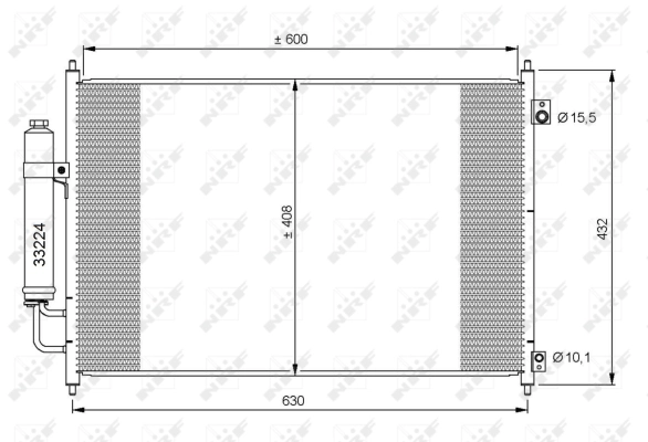 Condenser, air conditioning