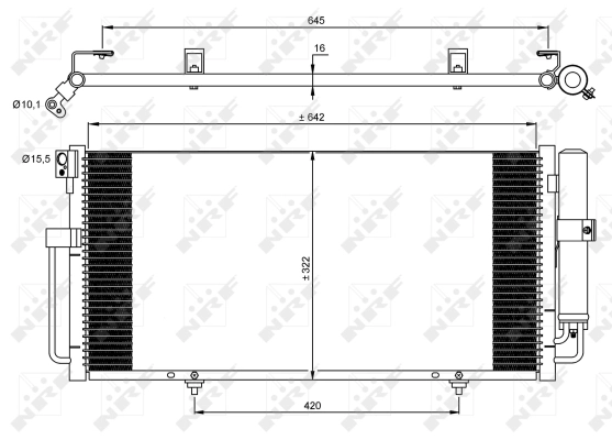 Condenser, air conditioning