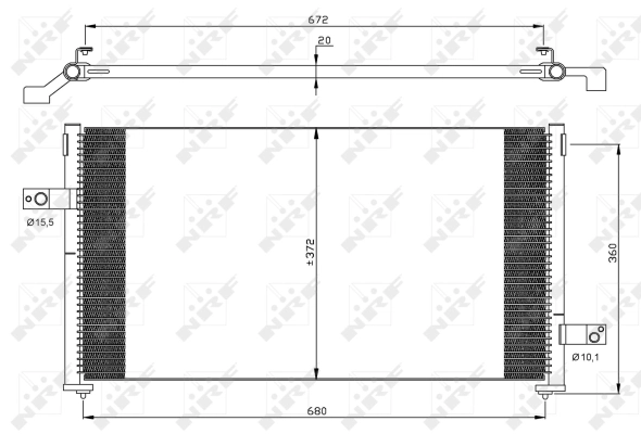 Condenser, air conditioning
