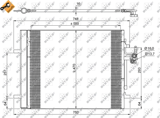 Condenser, air conditioning