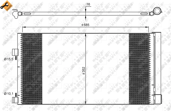 Condenser, air conditioning
