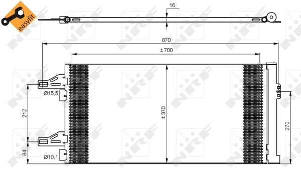 Condenser, air conditioning