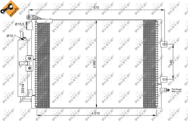 Condenser, air conditioning